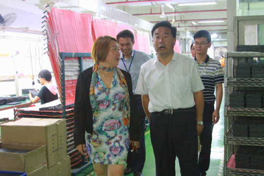 甘肃省武山县领导莅临云顶集团参观考察