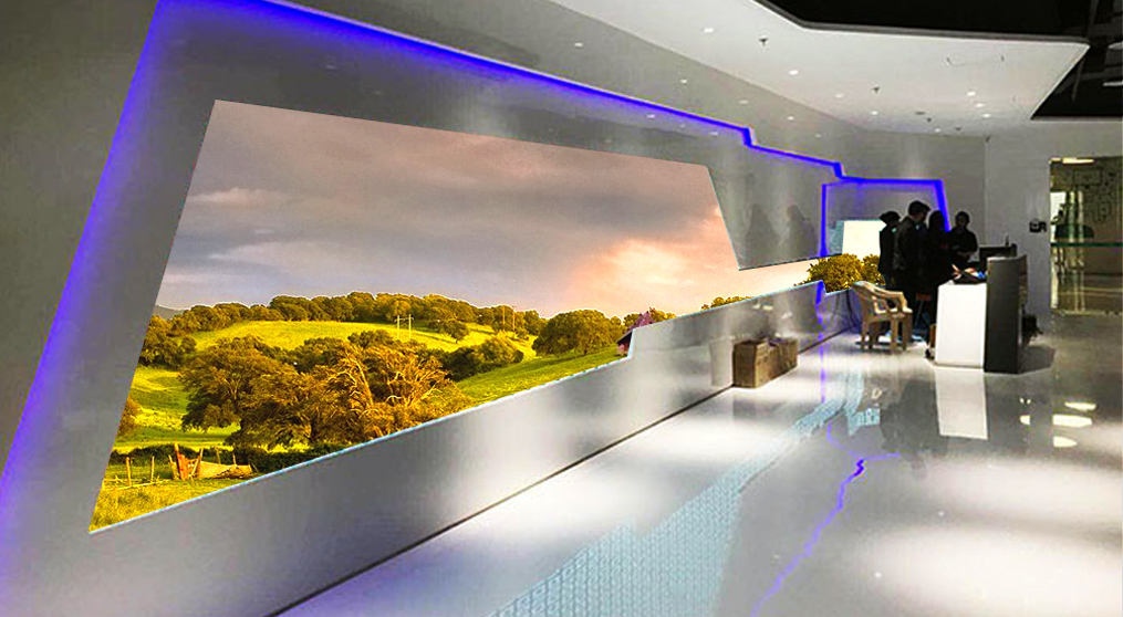 云顶集团LED异形屏走进OPPO印度总部