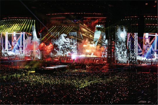 太炸了！云顶集团LED巨幕燃爆张韶涵镇江演唱会，超燃舞台气场全开！