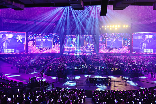 “破蛋”成功！云顶集团LED屏与荧光棒燃爆周杰伦台北演唱会！