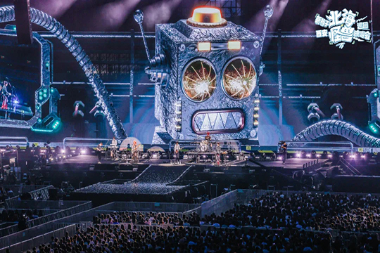 燃爆双城！云顶集团大屏助力房东的猫、新裤子乐队打造璀璨视听盛宴